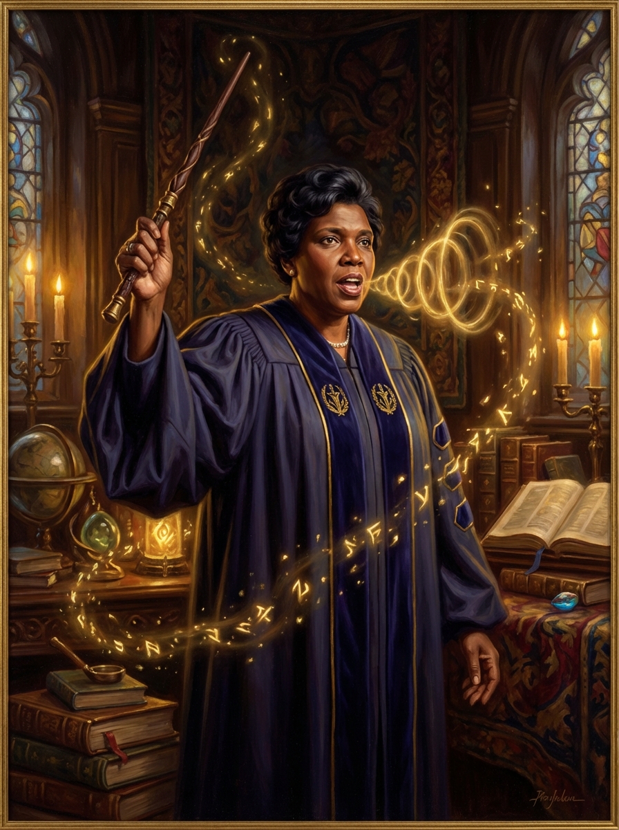 Portrait of Barbara Jordan