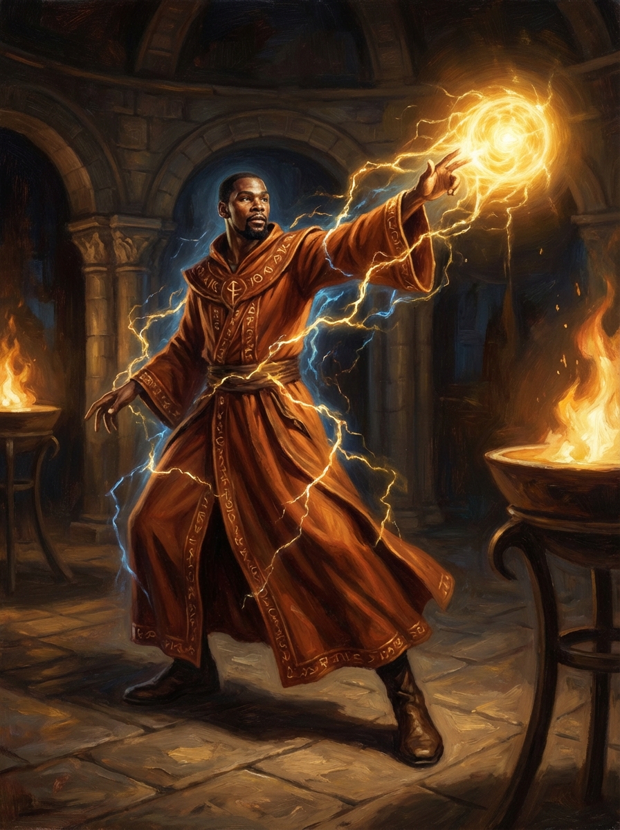 Portrait of Kevin "The Slim Reaper" Durant